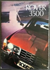 ROVER 3500 Brochure vendita