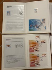 Folder OLIMPIADI, SPORT, CALCIATORI PANINI  - francobolli e cartoline