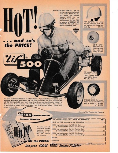 Very rare 1960 lil - 1960, go-kart