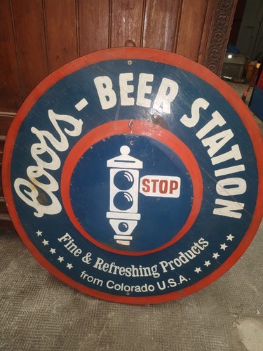 Insegna pubblicitaria birra - pubblicitaria,