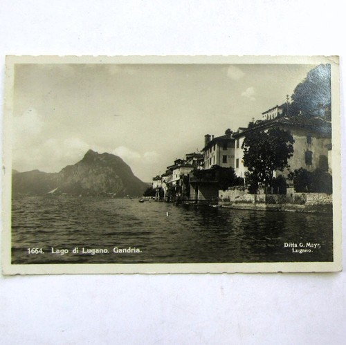 Cpsm lago lugano gandria - cpsm, di