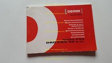 Derbi 50 Senda R-SM DRD Pro 50 2006 manuale uso manutenzione originale