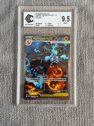 Carte pokémon méga dracaufeu - carte,