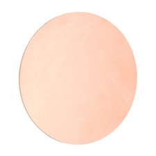 Piastra tonda in rame