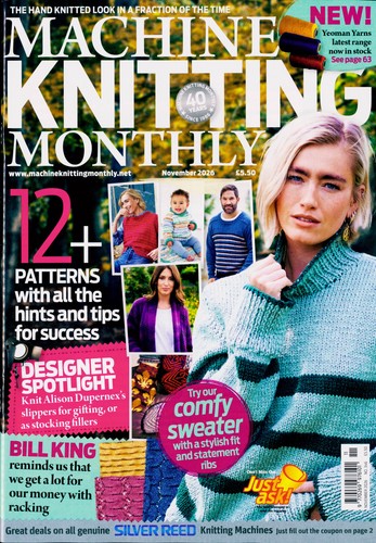 Machine knitting magazine nov - machine,