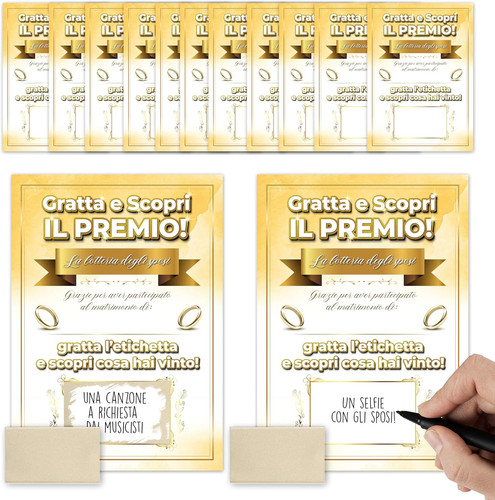 Gratta vinci matrimonio oro - vinci,