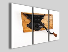 Quadro caffè Vintage coffè machine II arredo bar