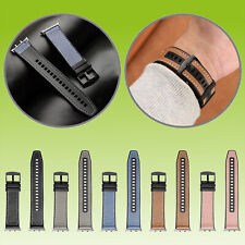 Per Honor Watch 5 Cinturino di ricambio in silicone ibrido in pelle premium di alta qualità