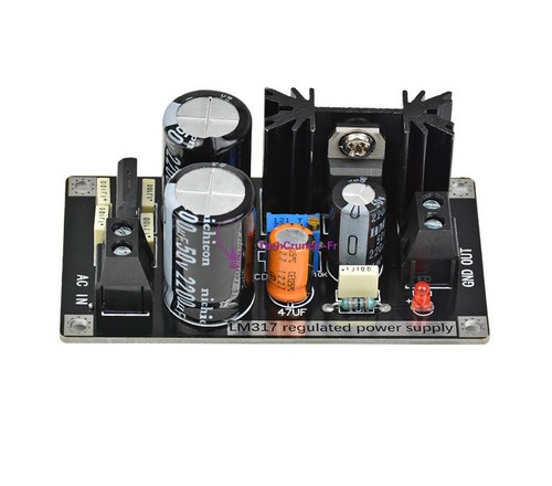 Lm317 dc adjustable - ac, dc-dc