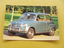 (FG.J59) Automobile FIAT 600 DE LUX GHIA anno 1955 (Club Fiat 600 Italia)