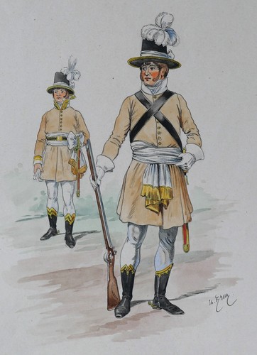Charles brun disegno militaria - brun,