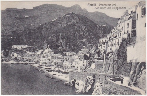 Amalfi salerno panorama - amalfi,