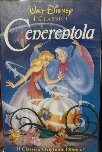 Cenerentola vhs disney - cenerentola,