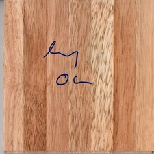 AUTOGRAFO FIRMATO GREG ODEN - PARQUET FLOORBOARD - OHIO STATE BUCKEYES, PORTLAND