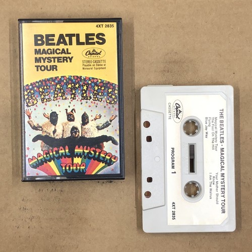 The beatles cassette tape 60s - beatles,