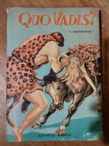 Libro romanzo quo vadis - libro, vadis?