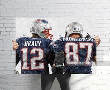 Poster Tom Brady e Rob