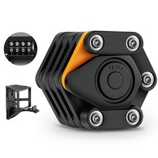 Lucchetto Bici Pieghevole Nero