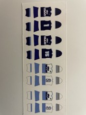 DECAL Miniature Subbuteo Ss