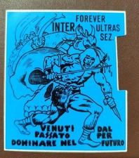 ADESIVO STICKER ORIGINALE ULTRAS INTER FOREVER BOYS SAN SKIN NO SCIARPA GROSSETO