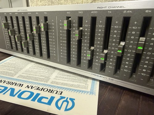 Pioneer 550 equalizzatore - pioneer,