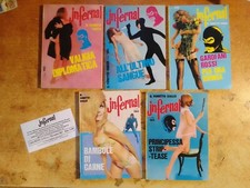 FUMETTO  '  JNFERNAL  ' : 5 ALBI :  N. 21 + N. 22 + N. 23 + N. 24 + N. 25  !