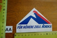 Alter Aufkleber Skier Zubehör