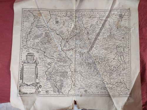 Carta geografica ducato di - carta,