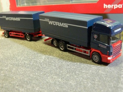 Herpa scania 124 worms - scania,
