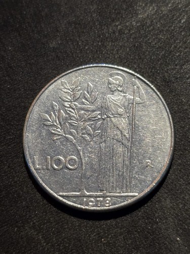 Italia 100 lire 1978 vz - lire, ss-vz