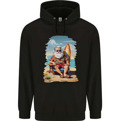 Natale babbo con surfboard - natale,