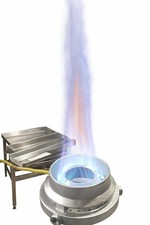 Bruciatore wok gas naturale - a,