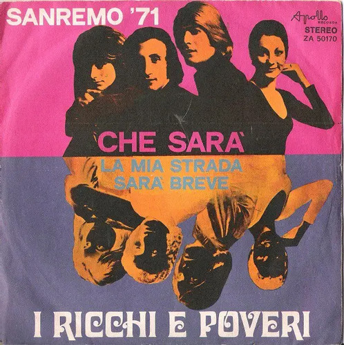 Ricchi poveri che sarà - poveri,