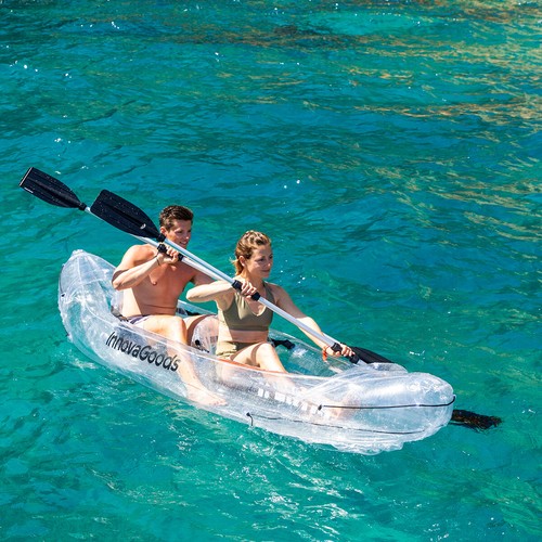 Kayak gonfiabile trasparente - gonfiabile,