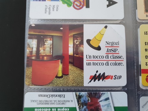 Scheda telefonica negozi insip - scheda,