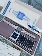 Orologio Watch Seiko Memo Diary Quartz Japan Vintage FULL SET Rare