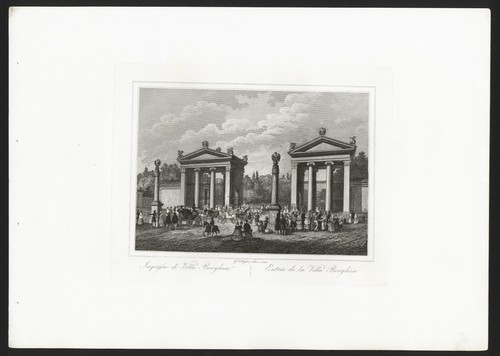 Ingresso villa borghese - ingresso,