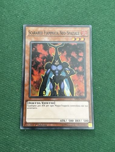 Scarabeo fiammata - yu-gi-oh!,