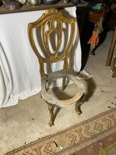 Antique Gold Chair to Restore