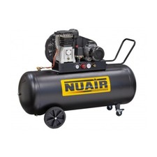 Compressore aria a cinghia 200 lt NUAIR B2800B/200 CM3 TECH PRO  3HP 330l/m 230V