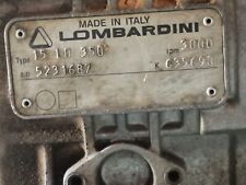 Gruppo elettrogeno marca Lombardini-Mosa a diesel. 2 anni di vita .€€ trattabile