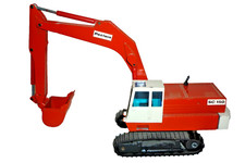 Escavatore cingolato modello in metallo Gescha 289 Poclain SC 150 1:50 escavatore