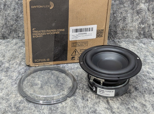 Dayton audio tcp115 woofer - audio,