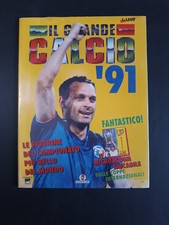 album vuoto stickers adesive IL GRANDE CALCIO 91 ed Vallardi - blisterato