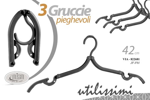 Grucce pieghevoli viaggio - 3,