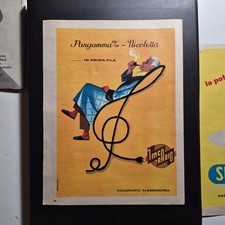 1953 Imca Radio - Original AD Advertising 26x33 Pubblicità Vintage