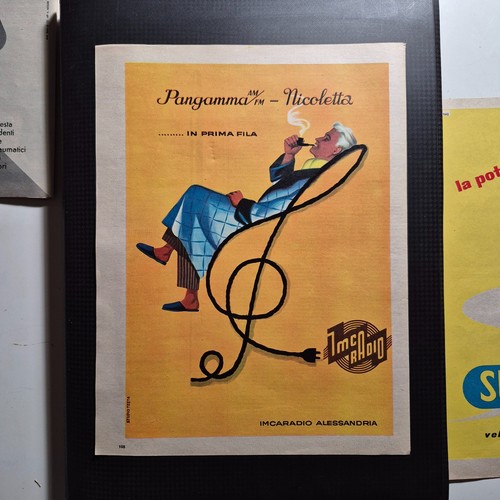 1953 imca radio original - original, ad