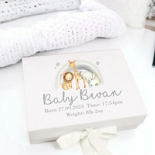 Box bambino arcobaleno giungla personalizzato