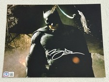Foto firmata Ben Affleck Batman autografata 8x10 Beckett BAS COA