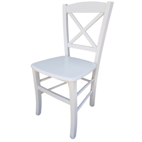 Sedia venezia croce legno - sedia,